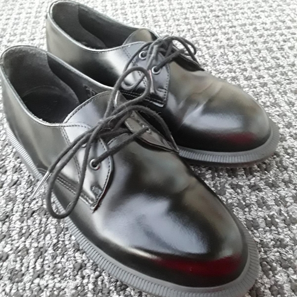 Doc Dr Martens Black 1461 Oxfords Smooth Black - Picture 3 of 4